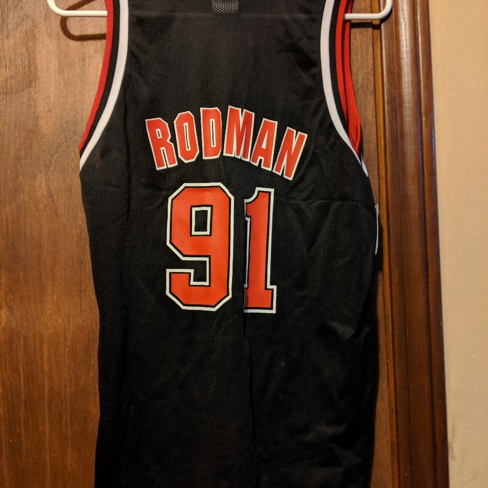 Throwback Dennis Rodman bulls jersey